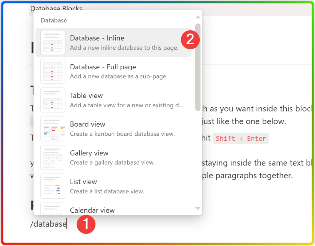 Deep Dive into Notion Blocks 13 Database view blocks in Notion