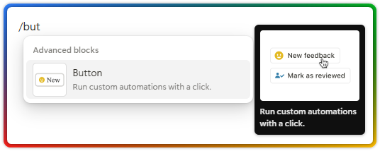 Deep Dive into Notion Blocks 91 Notion Advanced block button