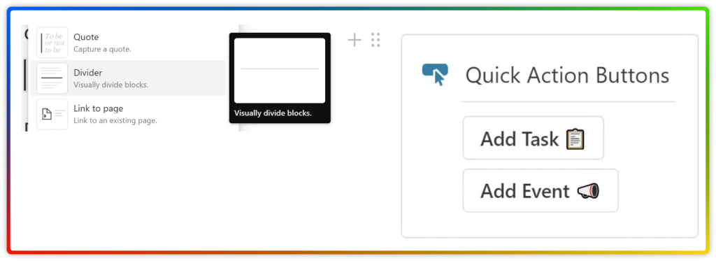 Deep Dive into Notion Blocks 44 Notion Basic Block Divider