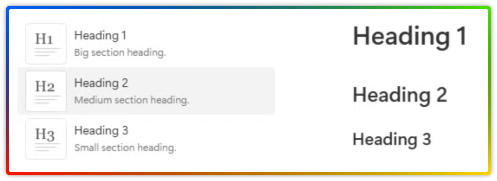 Deep Dive into Notion Blocks 32 Notion Basic Block Headings