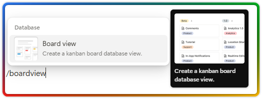 Deep Dive into Notion Blocks 63 Notion Database board view 1