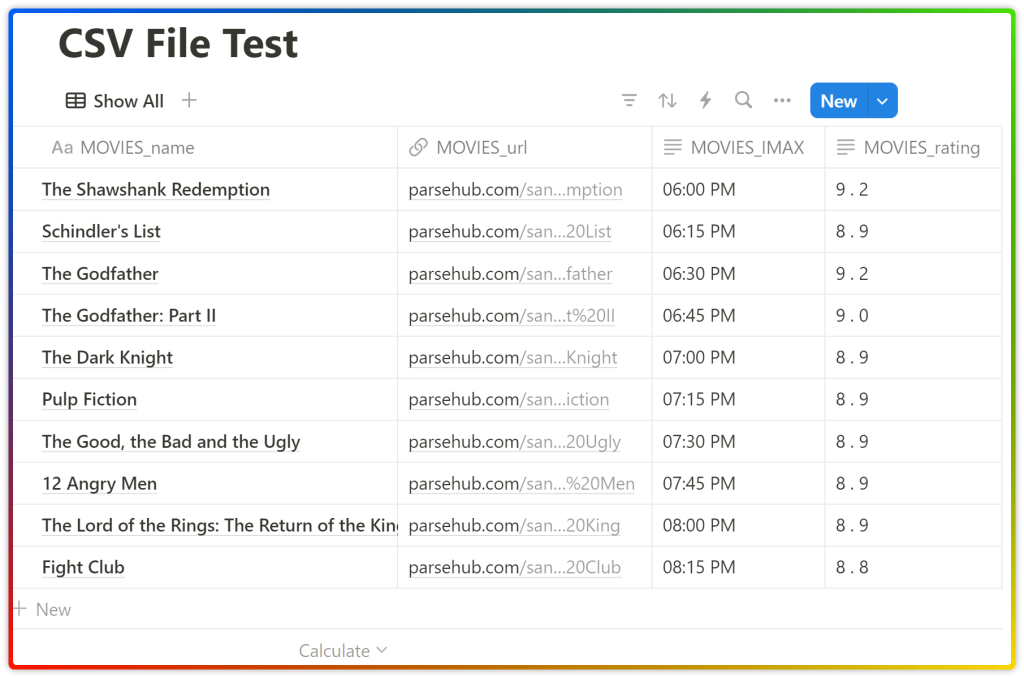 Deep Dive into Notion Blocks 121 Notion import block CVS file