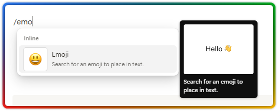 Deep Dive into Notion Blocks 114 Notion inline block emoji